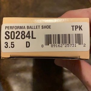 Bloch Performa Ballet Shoes sz. 3.5 D